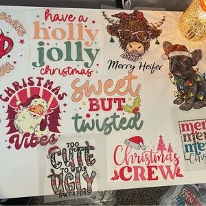 DTF Transfers bundle for shirts, hoodies, bags or whatever you‎ want.